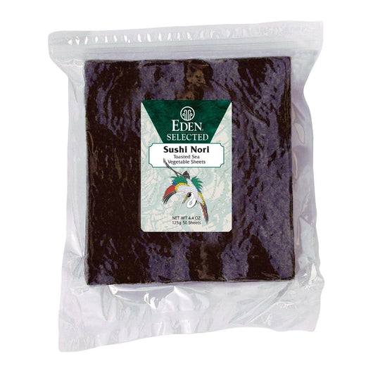 Eden Foods Sushi Nori (50 toasted sheets) - 4.4 ozs.
