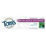 Tom's of Maine Peppermint Fluoride-Free Antiplaque Tartar Control & Whitening 5.5 oz