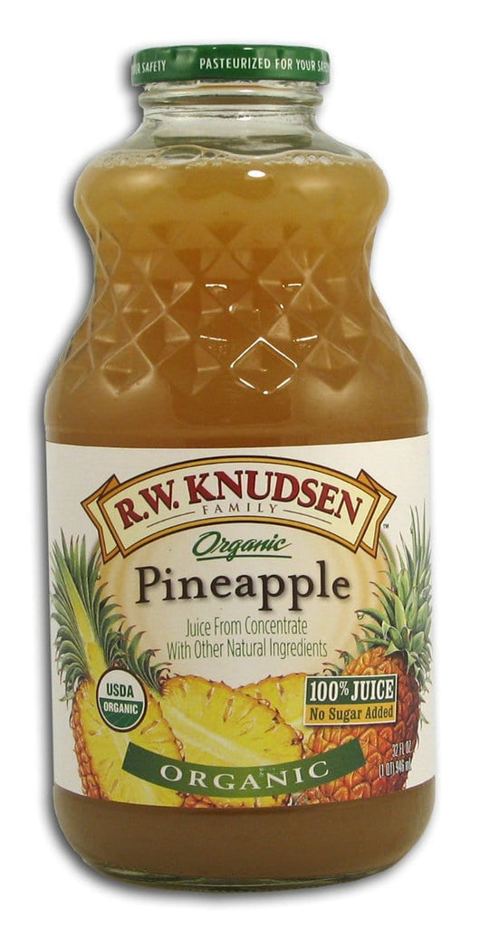 Knudsen Pineapple Juice Organic - 12 x 32 ozs.