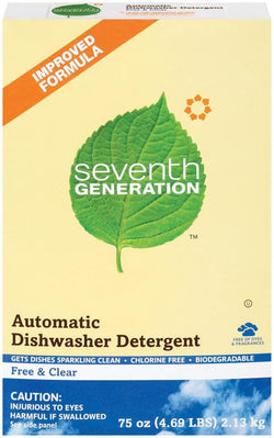 Seventh Generation Automatic Dish Powder Free & Clear - 75 ozs.