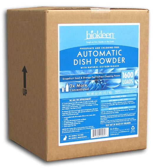 Biokleen Automatic Dish Soap Citrus - Box - 50 lbs.