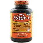 American Health Ester-C 1000 mg with Citrus Bioflavonoids 90 capsules