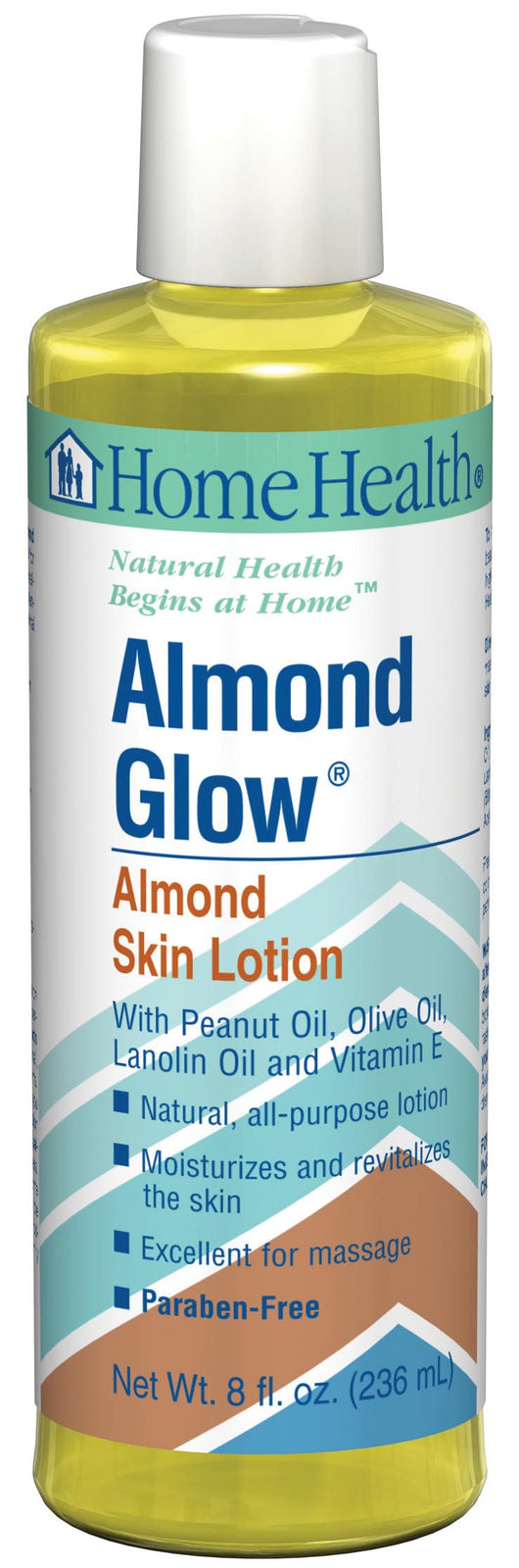 Home Health Almond Glow Massage Oil - 8 ozs.