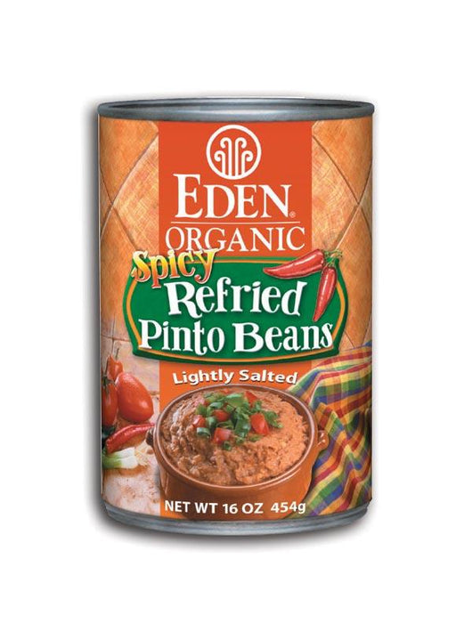Eden Foods Spicy Refried Pinto Beans Organic - 16 ozs.