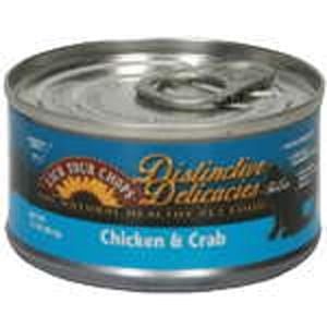 Lick Your Chops Cat Food, Canned, Chicken & Crab - 24 x 3 ozs.