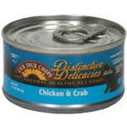Lick Your Chops Cat Food, Canned, Chicken & Crab - 3 ozs.