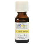 Aura Cacia Lemon Balm (in jojoba oil) 0.5 fl oz