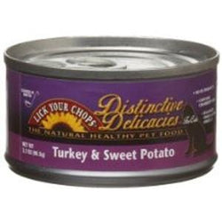 Lick Your Chops Cat Food, Canned, Turkey & Sweet Potato - 24 x 3 ozs.
