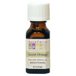 Aura Cacia Orange (Sweet) Essential Oil 2 oz. bottle