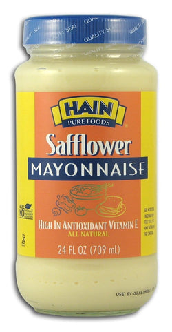 Hain Safflower Mayonnaise - 12 x 24 ozs.