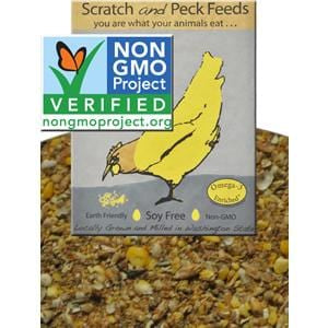 Scratch & Peck Feeds Naturally Free Poultry Starter Feed, Soy and Corn Free - 40 lb