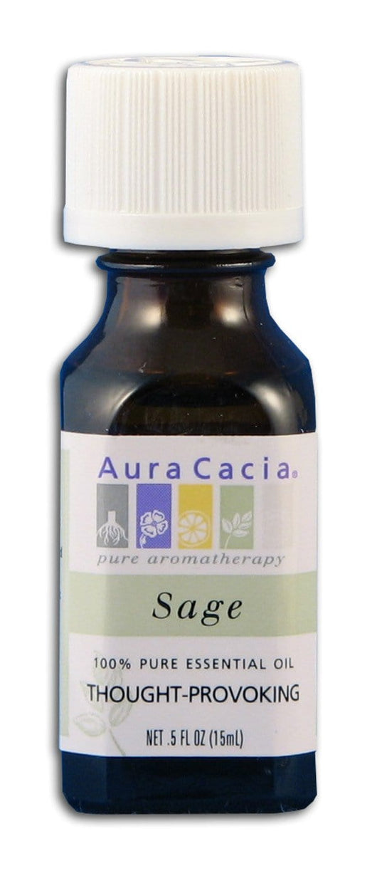 Aura Cacia Sage Oil - 0.5 oz.