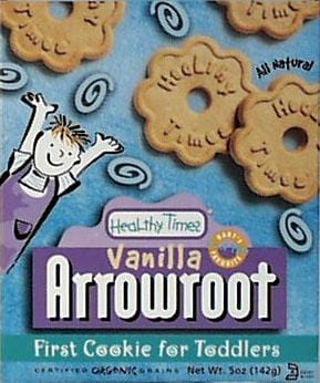 Healthy Times Arrowroot Vanilla Cookies Organic - 5 ozs.