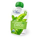 Plum Organics Sweet Peas with Mint Organic Baby Food 3 oz.