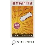 Emerita Feminine Hygiene Classic Contour Pantiliners 30 ct Natural Cotton