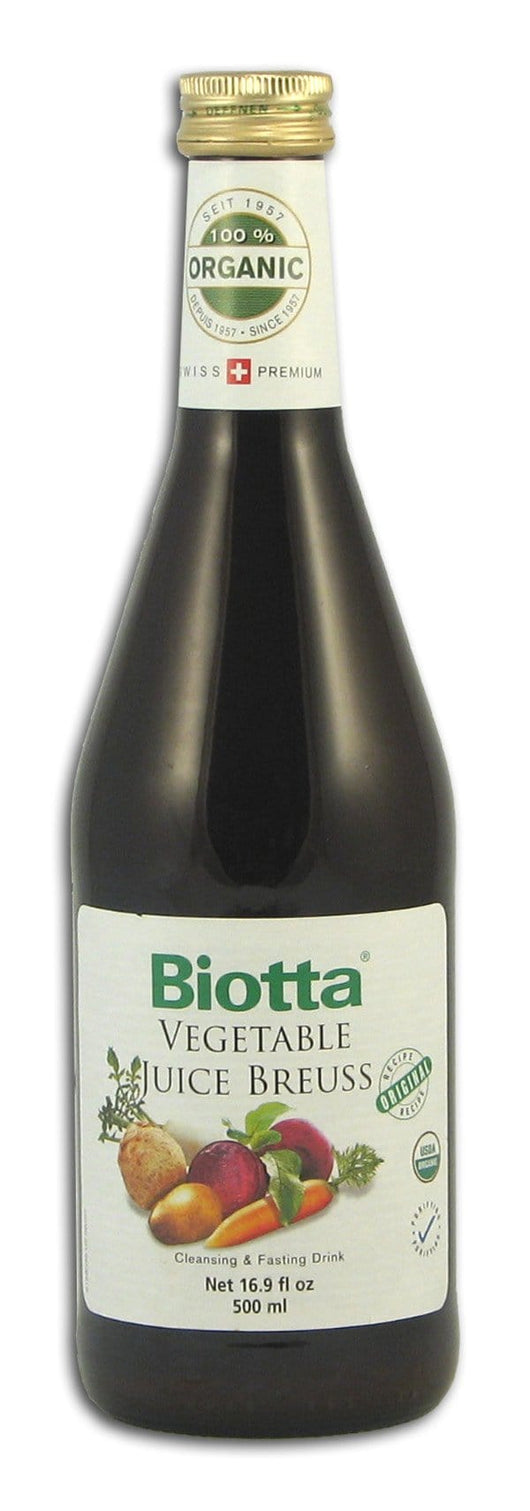 Biotta Breuss Vegetable Juice - 6 x 16.9 ozs.