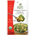 Simply Organic Pineapple Cilantro Vinaigrette Salad Dressing Mix Organic Gluten-Free