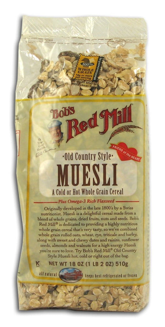 Bob's Red Mill Muesli Old Country Style - 4 x 18 ozs.
