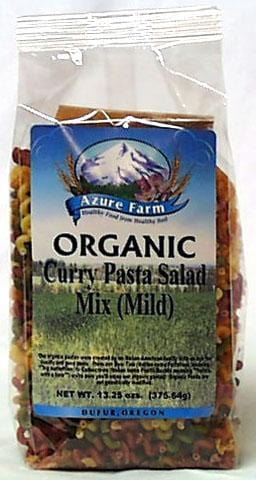 Azure Farm Curry Pasta Salad Mix (Mild) Organic - 4 x 13.25 ozs.