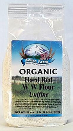Azure Farm Hard Red Flour (Unifine) Organic - 28 ozs.