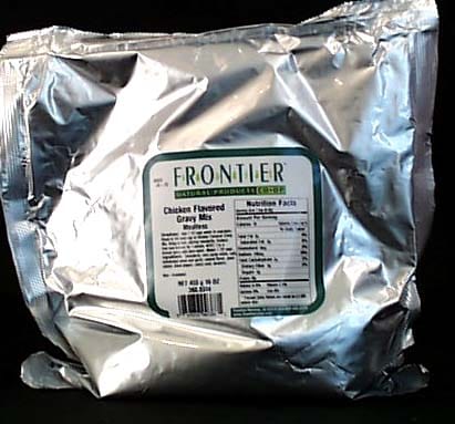 Frontier Meatless Gravy Mix Chicken Flavor - 1 lb.