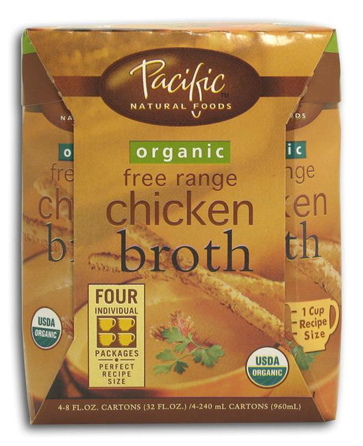 Pacific Foods Broth Chicken Organic - 24 x 8 ozs.