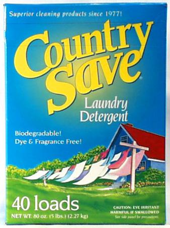 Country Save Laundry Detergent -80 frontloads/40 toploads - 5 lbs.