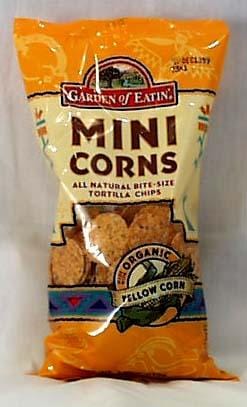 Garden of Eatin' Mini Yellow Tortilla Chips - 3 x 7.5 ozs.