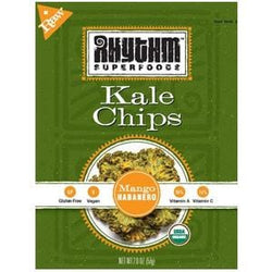 Rhythm Superfoods Kale Chips, Mango Habanero , Organic - 2 ozs.