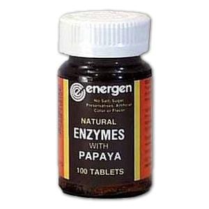 Energen Enzymes with Papaya - 100 tablets