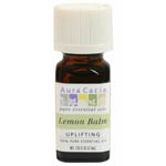 Aura Cacia Lemon Balm Essential Oil 0.125oz