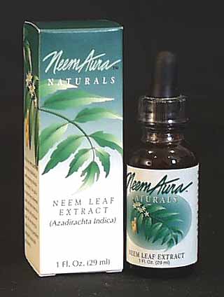 Neem Aura Neem Leaf Extract Organic - 1 oz.