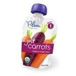 Plum Organics Carrots Organic Baby Food Just Veggies 3 oz