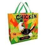 Blue Q Shoppers Chicken Or The Egg Reusable Tote Bags 16