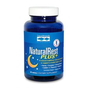 Trace Minerals Natural Rest Plus - 60 ct