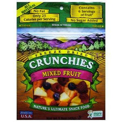 Crunchie's Mixed Fruit, Freeze Dried - 6 x 1.5 ozs.