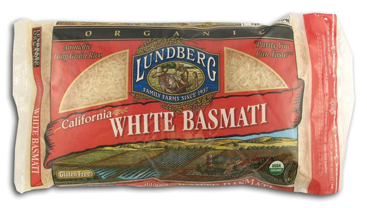 Lundberg Basmati White Rice Organic Gluten-Free - 2 lbs.