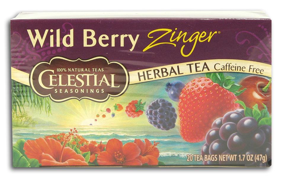 Buy Celestial Seasonings Wild Berry Zinger Tea 1 box Health Foods