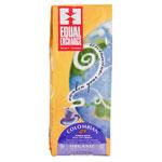 Equal Exchange Organic Coffee Colombian Packaged Whole Bean 12 oz.