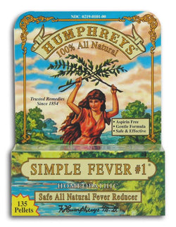 Humphrey's Simple Fever #1 - 135 pellets
