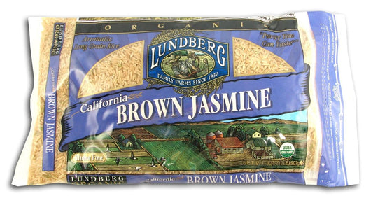 Lundberg Jasmine Brown Rice Organic Gluten-Free - 2 lbs.