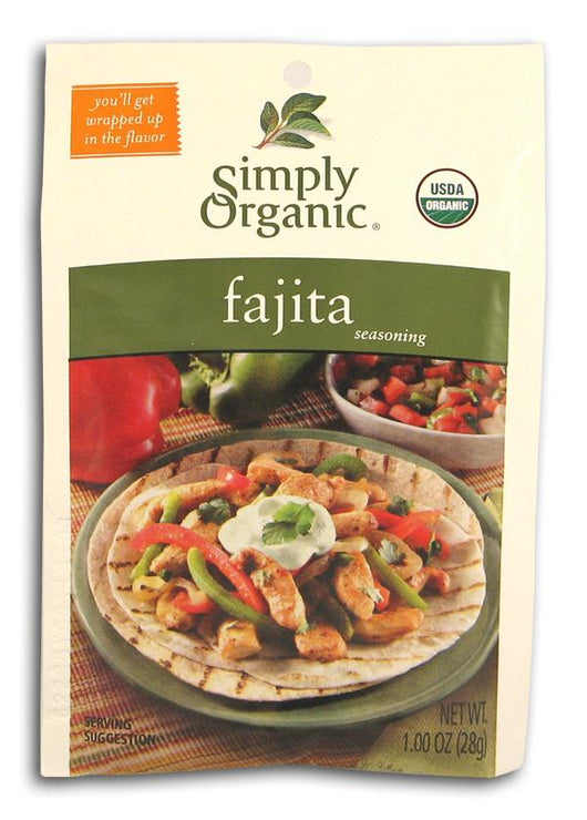 Simply Organic Fajita Seasoning Organic - 12 x 1 oz.