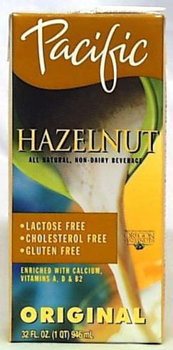 Pacific Foods Hazelnut Milk - 12 x 32 ozs.