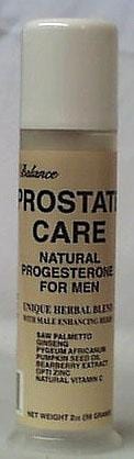 Restored Balance Prostate Care Natural Progesterone For Men - 2 ozs.