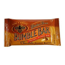 BumbleBar Chocolate Peanut Butter, Organic - 3 x 1.4 ozs.