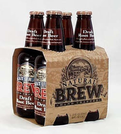 Natural Brew Draft Root Beer - 24 x 12 ozs.