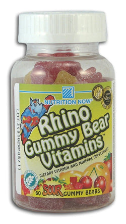 Nutrition Now Rhino Chewy Vites Gummy Bears - 60 ct.