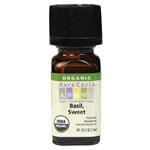 Basil Sweet Essential Oil Organic .25 oz. bottle