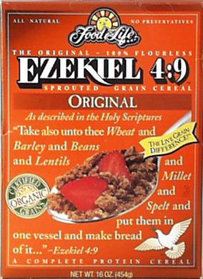 Food For Life Ezekiel Cereal Original Organic - 3 x 16 ozs.