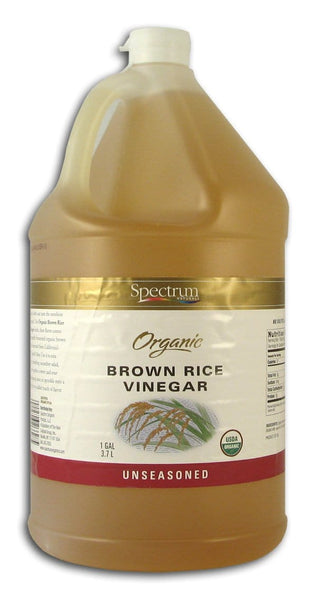 Spectrum Brown Rice Vinegar Organic - 1 gallon